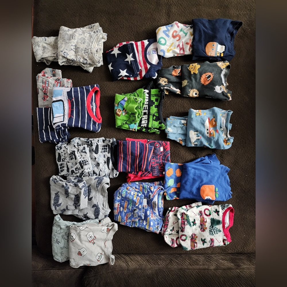 Lot of boys 4T pajamas